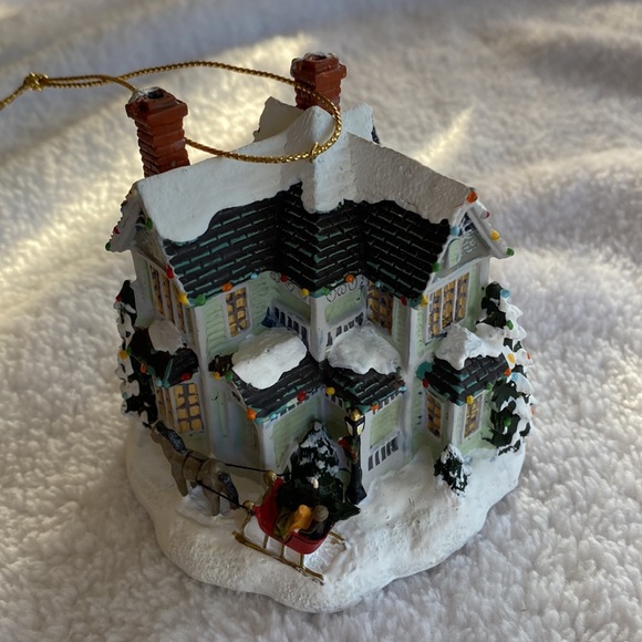 THOMAS KINKADE Ornament Winter Afternoon Set 3 2000 - Picture 1 of 11
